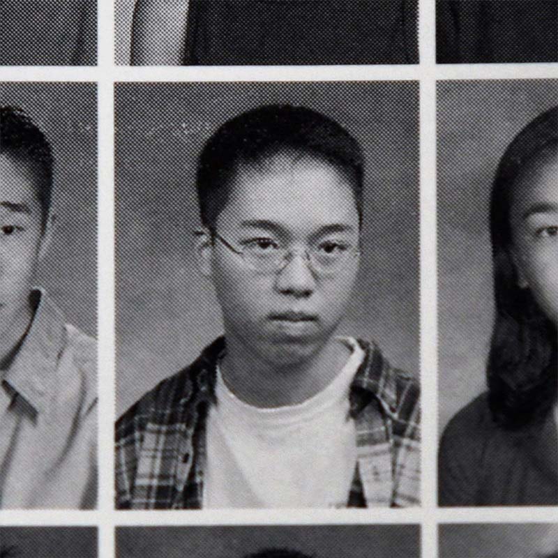 foto del estudiante Seung-Hui Cho que disparó y mató a 32 personas en el campus de Virginia Tech en 2007.